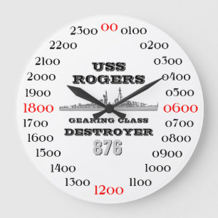 Grande Horloge Ronde USS Rogers (DD-876)