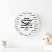Grande Horloge Ronde USS Rogers (DD-876) (Maison)