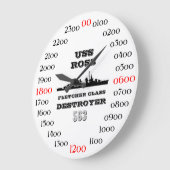 Grande Horloge Ronde USS Ross (DD-563) (Angle)