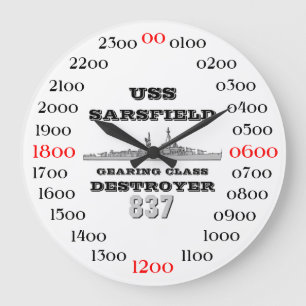 Grande Horloge Ronde USS Sarsfield (DD-837)