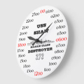 Grande Horloge Ronde USS Shaw (DD-373) (Angle)