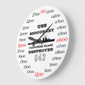 Grande Horloge Ronde USS Sigourney (DD-643) (Angle)