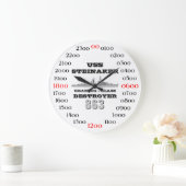 Grande Horloge Ronde USS Steinaker (DD/DDR/DD-863) (Maison)