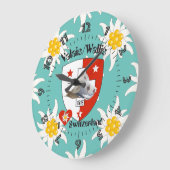 Grande Horloge Ronde Valais (Angle)