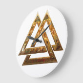 Grande Horloge Ronde Valknut (Angle)