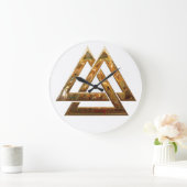 Grande Horloge Ronde Valknut (Maison)