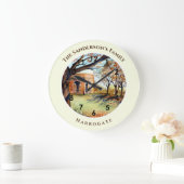 Grande Horloge Ronde Valley Gardens Harrogate Yorkshire Angleterre (Maison)