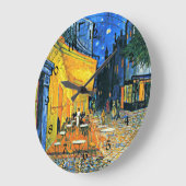 Grande Horloge Ronde Van Gogh : Café Terrace (Angle)