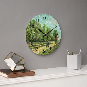 Grande Horloge Ronde Van Gogh - Un homme avec pique...