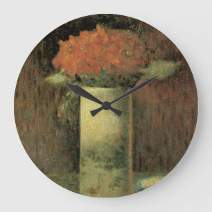 Grande Horloge Ronde Vase of Flowers