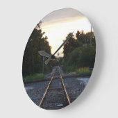 Grande Horloge Ronde Vers l'Ouest (Angle)