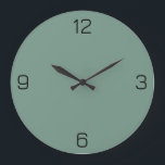 Grande Horloge Ronde Verte 769789 Couleur avec option pour ajouter un n<br><div class="desc">Ajoutez un nom, des initiales ou du texte, ou gardez la couleur seule. La couleur correspond à d'autres éléments du magasin en fonction du nom et du code HEX (triplet hexadécimal à six chiffres) qui s'affiche. Utilisez ce code pour mélanger, mettre en correspondance et customiser tout autre élément pour l'accompagner...</div>