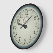 Grande Horloge Ronde Very Cool Old Face Wall Clock (Angle)