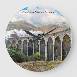 Grande Horloge Ronde Viaduc de Glenfinnan, Écosse