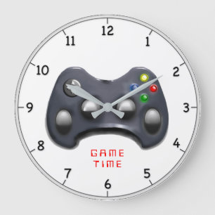 Grande Horloge Ronde video gamer gift