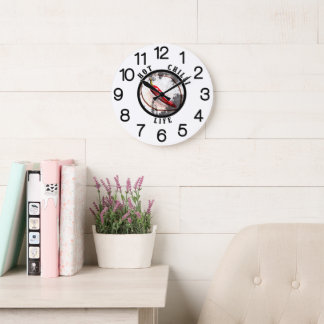 Grande Horloge Ronde Vie chili chaude