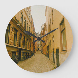 Grande Horloge Ronde Vieille Ville, Gamla Stan, Stockholm, Suède