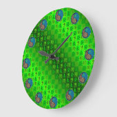Grande Horloge Ronde Vierge & Chèvre d'Eau (Angle)