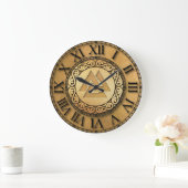 Grande Horloge Ronde Viking Warrior (Maison)