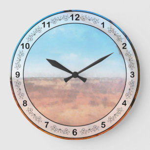 Grande Horloge Ronde Ville - Grand Canyon - Mes feuilles sont depuis lo