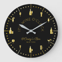 Vin O’Clock Elegant or noir Monogramme