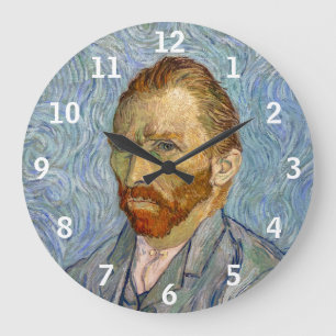 Grande Horloge Ronde Vincent Van Gogh - Autoportrait