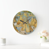 Grande Horloge Ronde Vincent van Gogh - Chênes du blé (Maison)