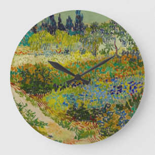 Grande Horloge Ronde Vincent Van Gogh Garden