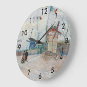 Grande Horloge Ronde Vincent van Gogh - Impasse des Deux Frères (Angle)