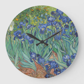 Grande Horloge Ronde Vincent Van Gogh - Irises