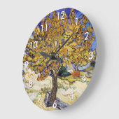 Grande Horloge Ronde Vincent van Gogh - Le Mulberry Tree (Angle)