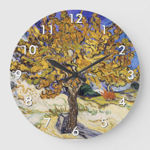 Grande Horloge Ronde Vincent van Gogh - Le Mûrier