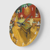 Grande Horloge Ronde Vincent van Gogh - Le Night Café (Angle)