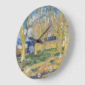 Grande Horloge Ronde Vincent van Gogh - Le Train Bleu (Angle)