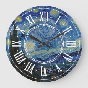 Grande Horloge Ronde Vincent van Gogh Masterpiece