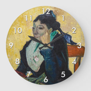 Grande Horloge Ronde Vincent Van Gogh - Portrait de Madame Ginoux