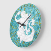 Grande Horloge Ronde Vintage (Angle)