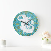 Grande Horloge Ronde Vintage (Maison)