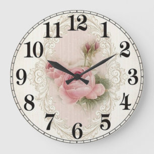 Grande Horloge Ronde Vintage