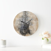 Grande Horloge Ronde Vintage (Maison)