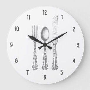 Grande Horloge Ronde Vintage