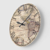 Grande Horloge Ronde Vintage (Angle)