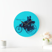 Grande Horloge Ronde Vintage (Maison)