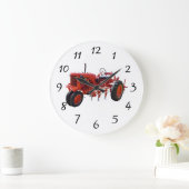 Grande Horloge Ronde Vintage (Maison)