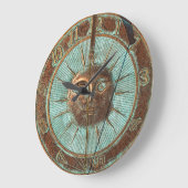 Grande Horloge Ronde Vintage (Angle)