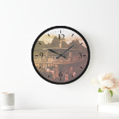 Grande Horloge Ronde Vintage China Guilin (Maison)