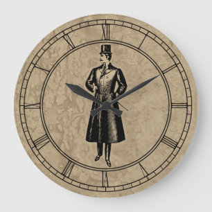 Grande Horloge Ronde Vintage Dandy