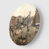 Grande Horloge Ronde Vintage Dublin Wall Clock (Angle)