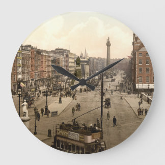Grande Horloge Ronde Vintage Dublin Wall Clock
