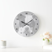 Grande Horloge Ronde Vintage French (Maison)